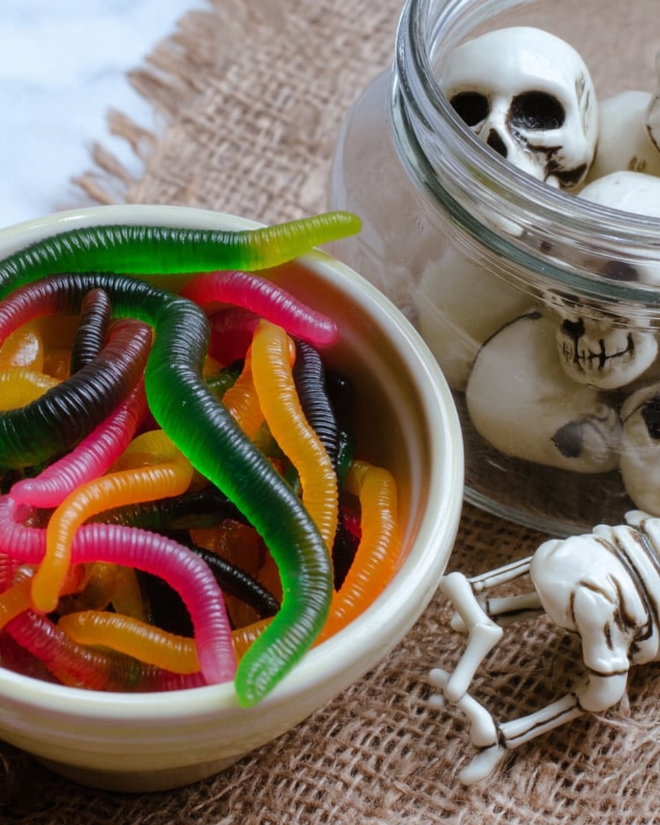 Halloween Jello Worms Recipe