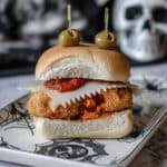 Halloween Chicken Parm Sliders Recipe