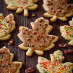 Glazed Maple Shortbread Cookies Recipe