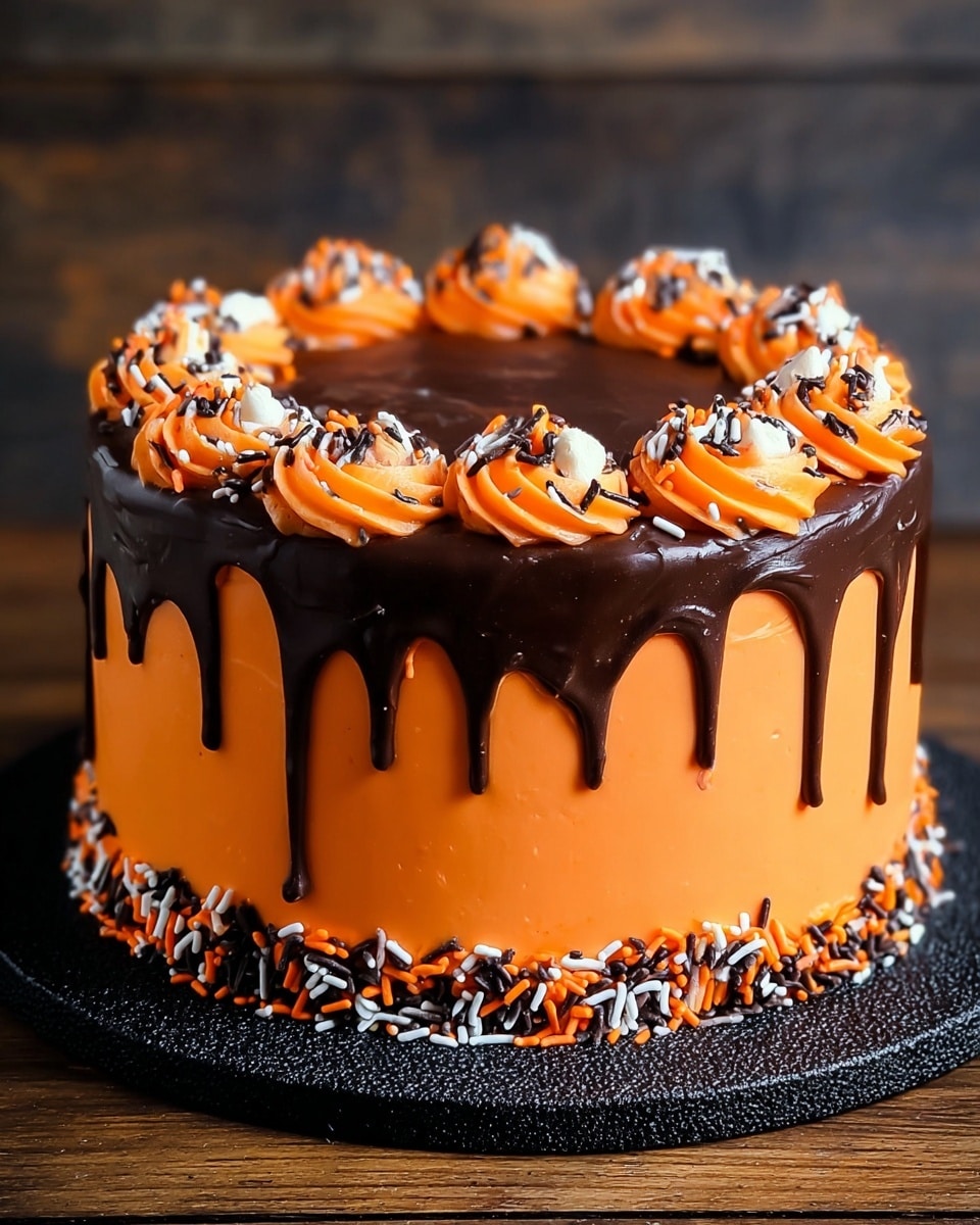 Halloween Layer Cake Recipe