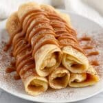 Cinnamon Roll Protein Crepes Recipe