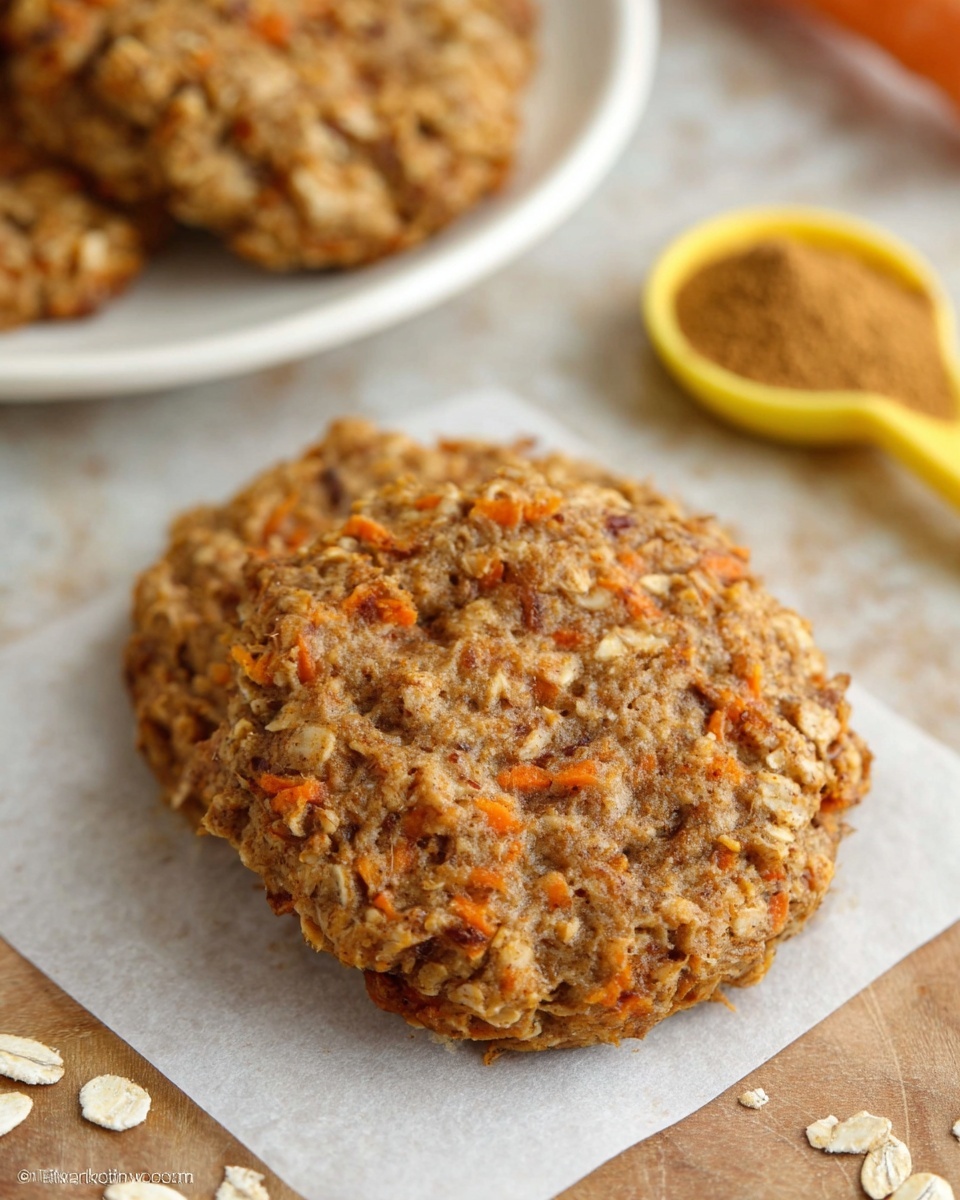 Healthy Carrot Cake Oatmeal Cookies Recipe