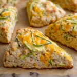 Zucchini Cheddar Scones Recipe