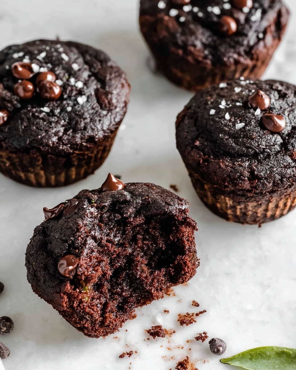 Chocolate Zucchini Muffins – Gluten Free Recipe - Recipe Image