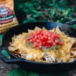 Grilled Chicken Enchilada Campfire Nachos Recipe