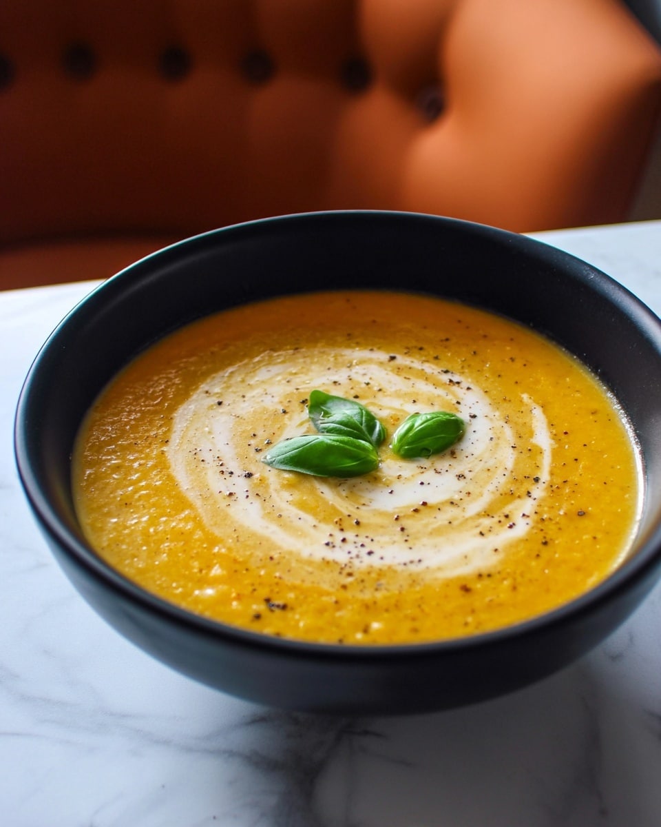 Creamy Roasted Veggie Soup Recipe