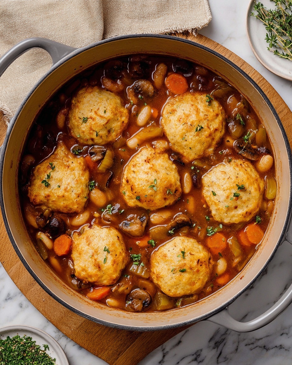 Vegan Dumpling Stew Recipe - Recipe Image