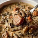 Parmesan Mushroom Chicken and Wild Rice Soup Recipe