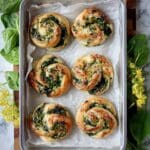 Spinach Artichoke Swirls Recipe