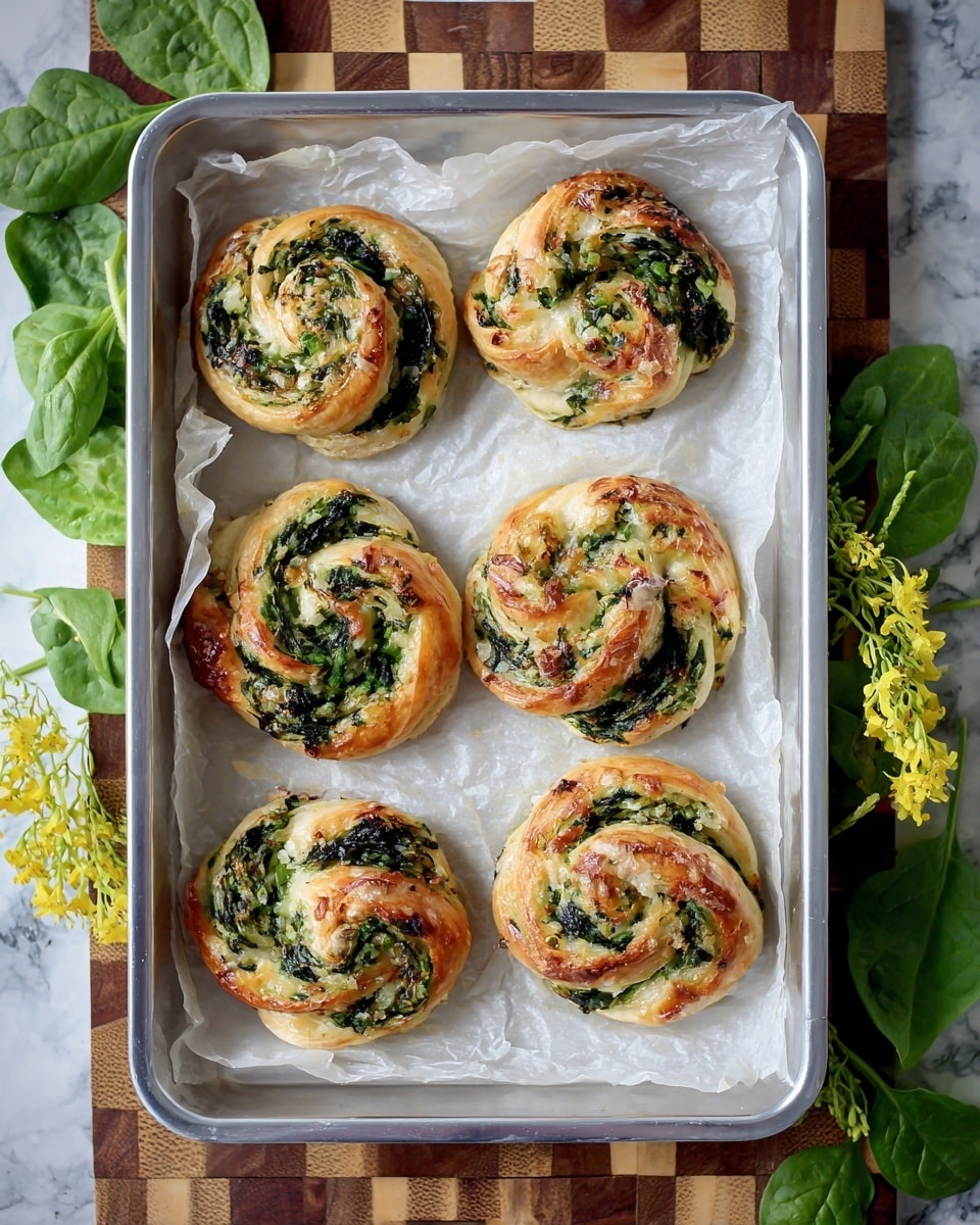 Spinach Artichoke Swirls Recipe