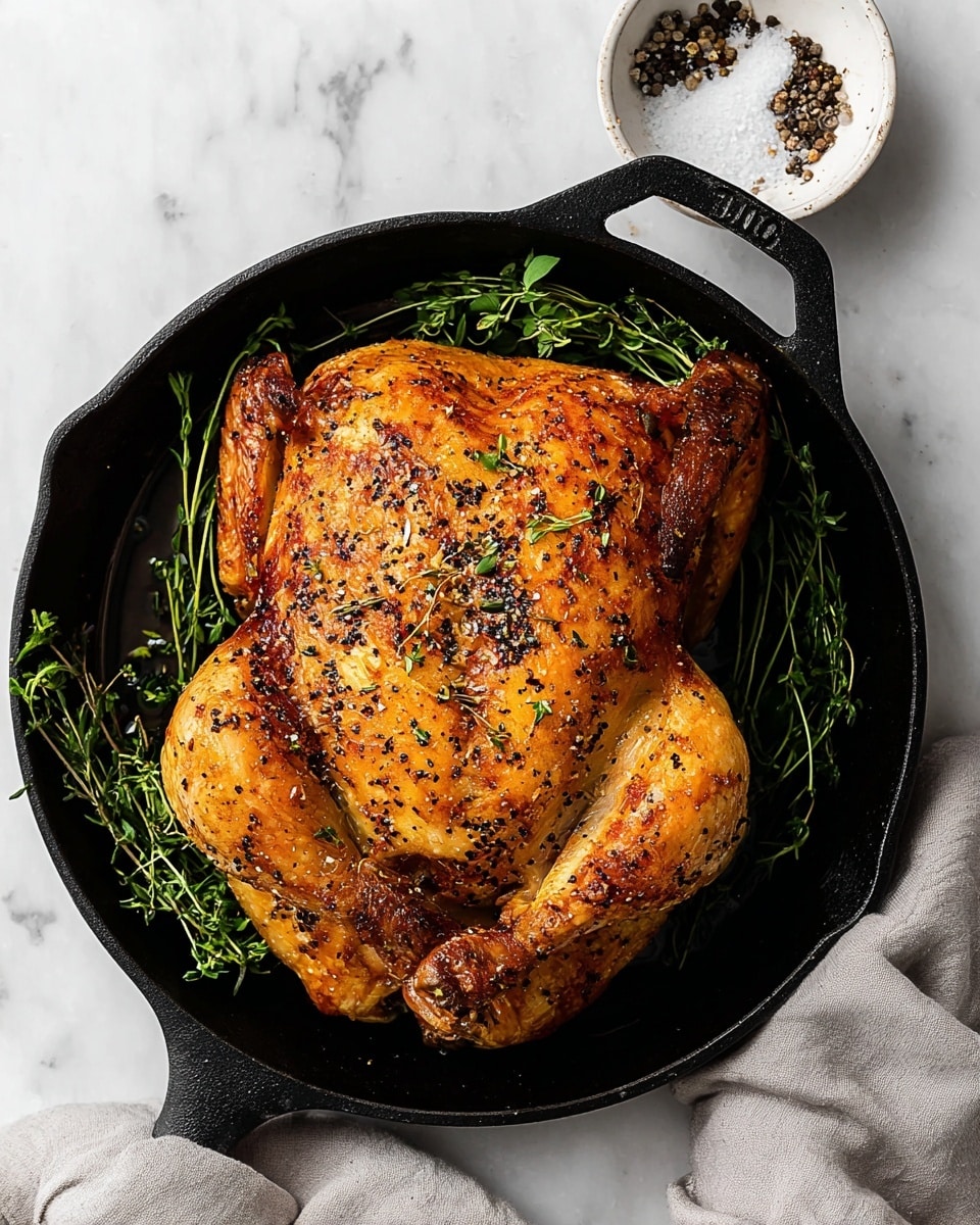 Super Easy Roast Chicken Recipe