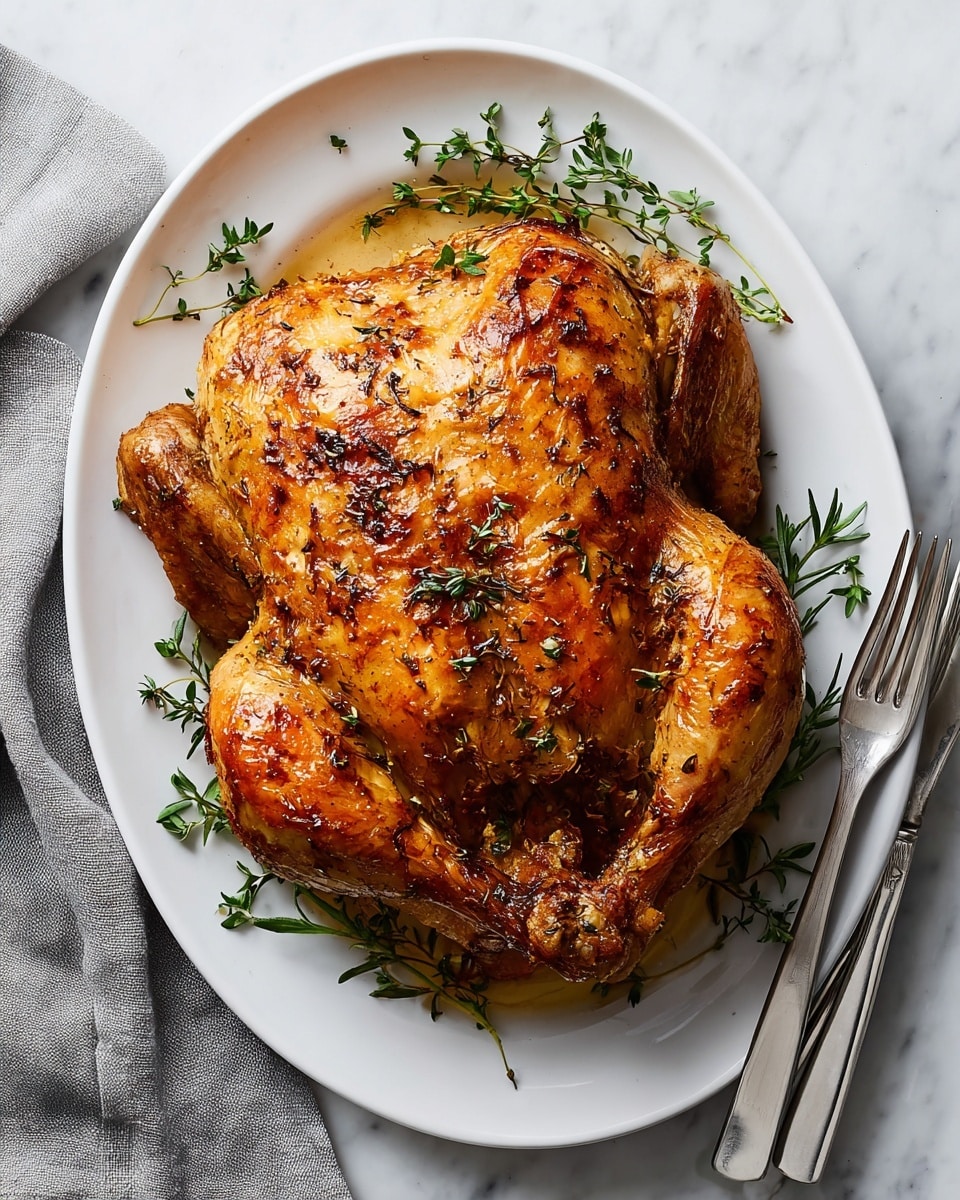 Super Easy Roast Chicken Recipe - Recipe Image
