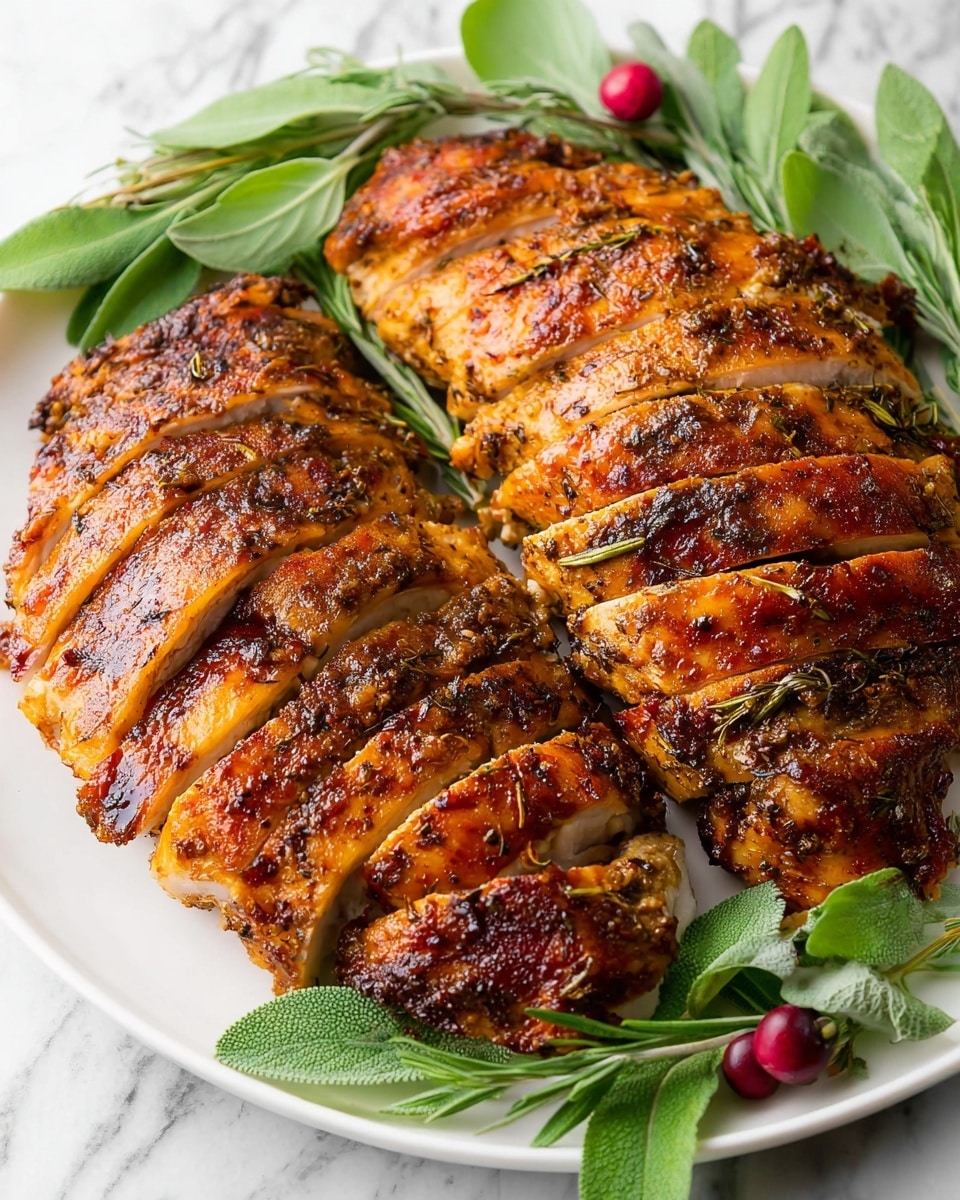 Roasted Herb-Spiced Turkey Breast Recipe