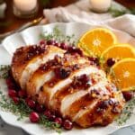 Cranberry Orange Glazed Turkey Breast Recipe