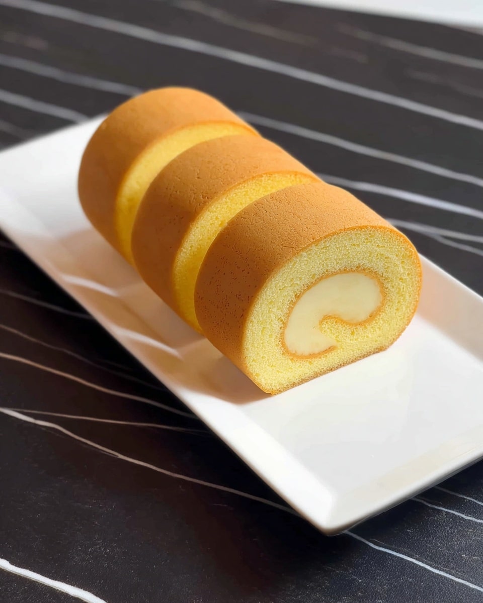Chinese Swiss Roll Recipe - Soft and Fluffy Recipe
