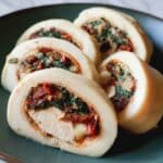 Creamy Basil Sun-Dried Tomato Chicken Roulade Recipe