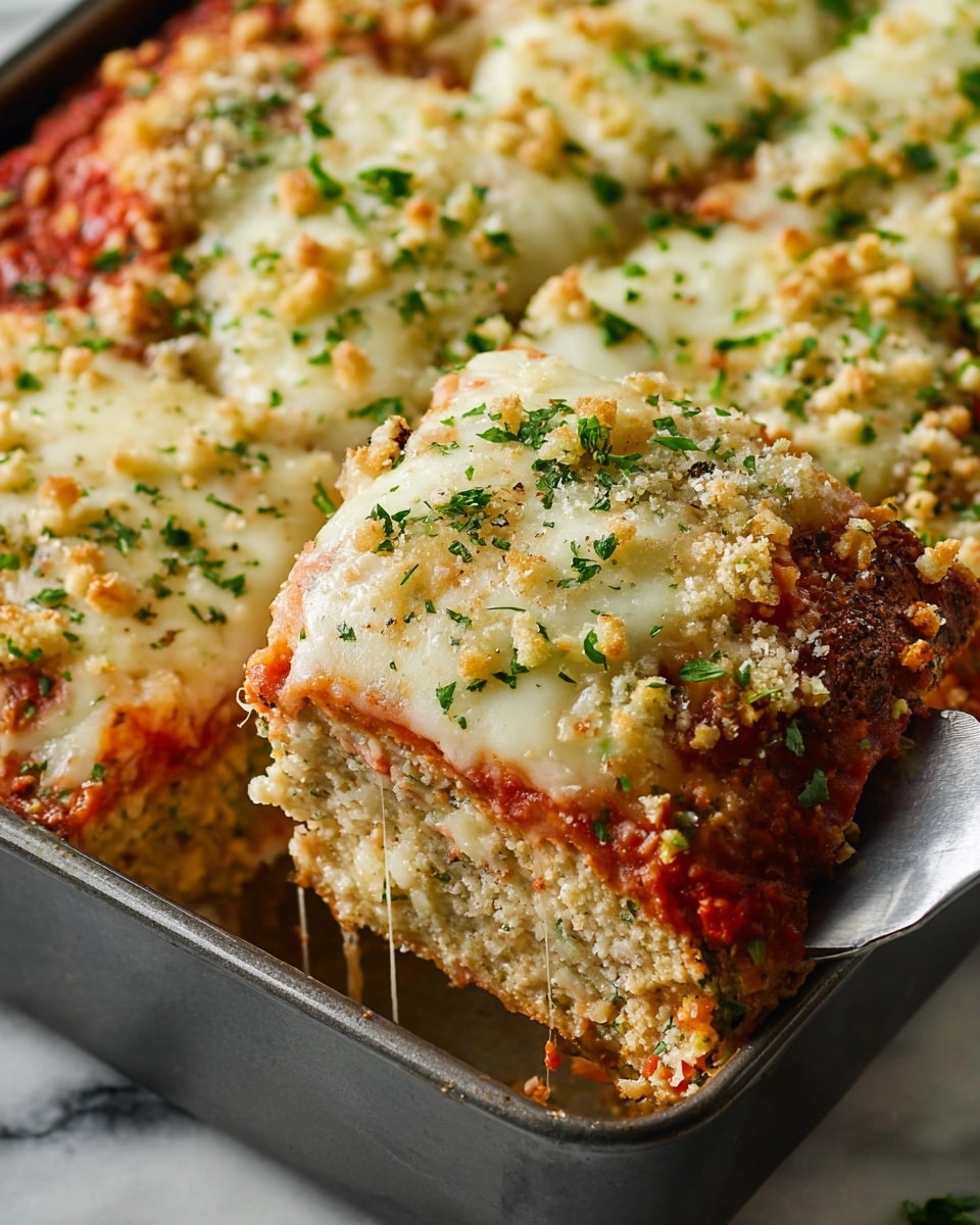 Parmesan Chicken Meatloaf Recipe