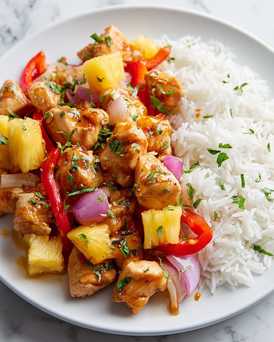Hawaiian Chicken Sheet Pan Recipe