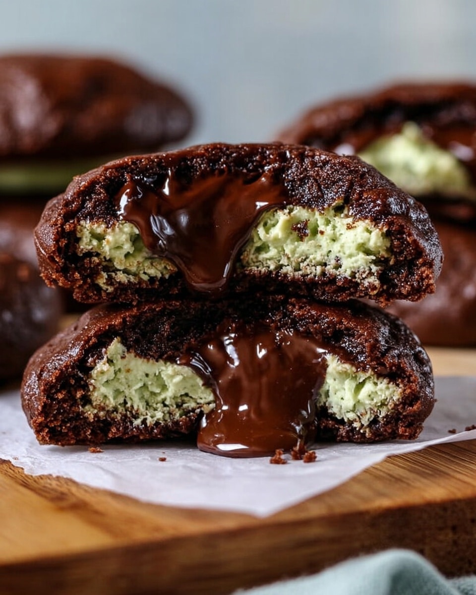 Pistachio Kunafa Chocolate Cookies Recipe