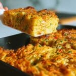 Breakfast Veggie Crinkle Cake Recipe