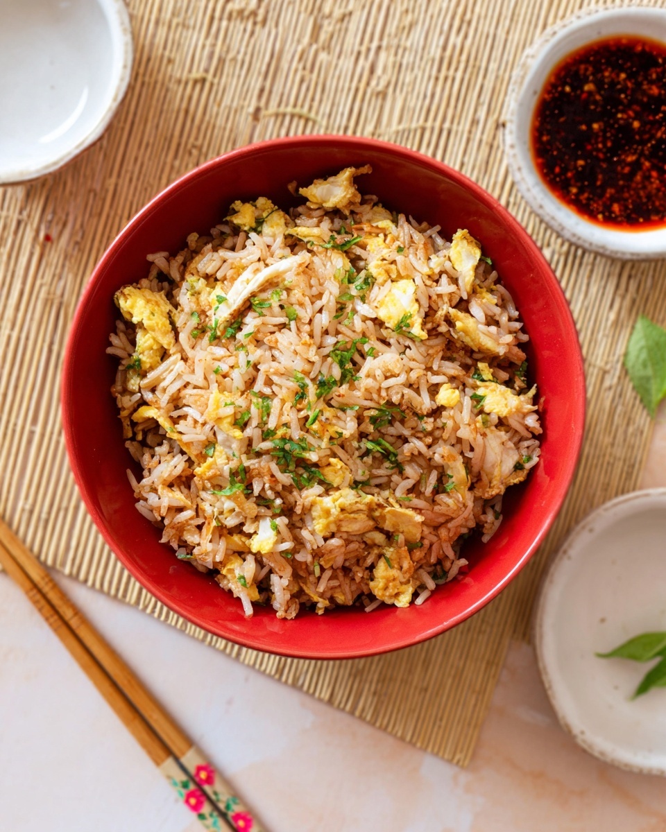 Spicy Egg Fried Rice Recipe