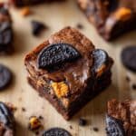 Halloween Oreo Cookie Boo Brownies Recipe