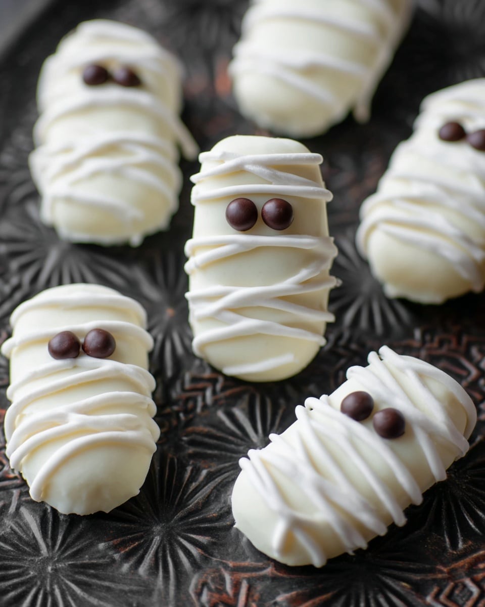 Mummy Halloween Cookies Recipe