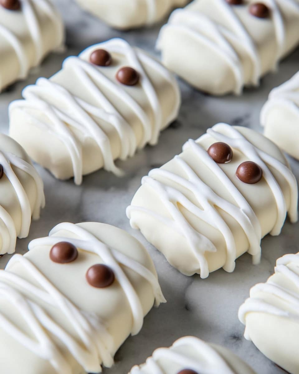 Mummy Halloween Cookies Recipe - Recipe Image