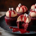 Vampire Bite Halloween Cupcakes Recipe