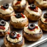 Stuffed Mushroom Eyeballs Recipe