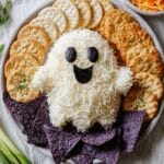 Halloween Ghost Cheeseball Recipe