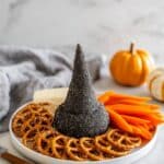 Witch Hat Halloween Cheese Ball Recipe