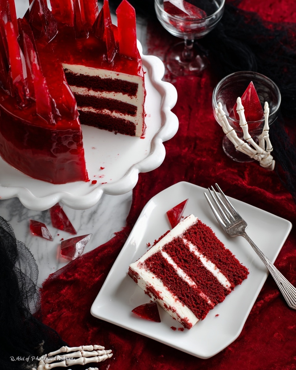 Bloody Red Velvet Cake Recipe