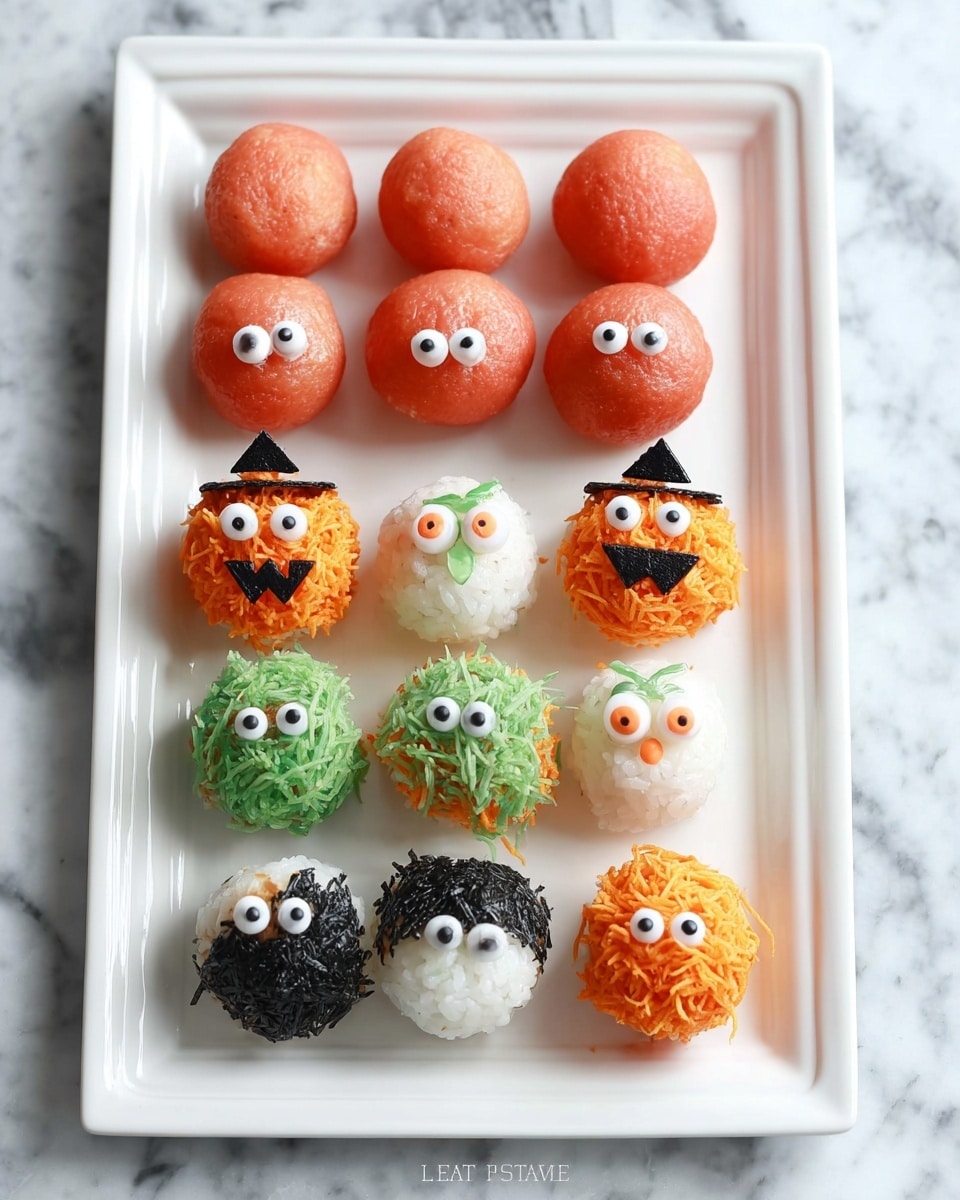 Halloween Sushi Balls Recipe