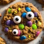 Small Batch Gooey Monster Eye Cookies (Flourless, High Protein) Recipe