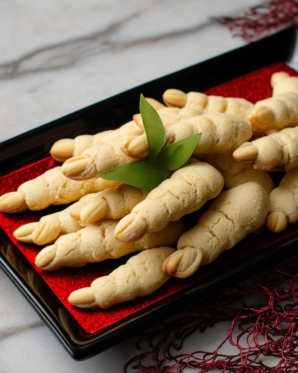 Shortbread Witches Fingers Recipe