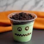 Frankenstein Pudding Cups Recipe