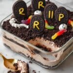 Halloween Graveyard Dirt Cake Recipe