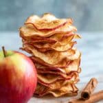Crunchy Cinnamon Baked Apple Chips Recipe