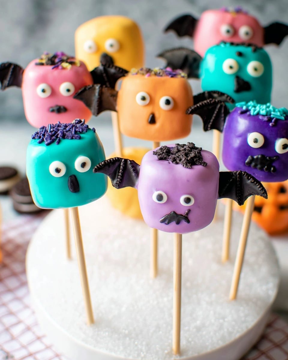 Monster Marshmallow Pops Recipe
