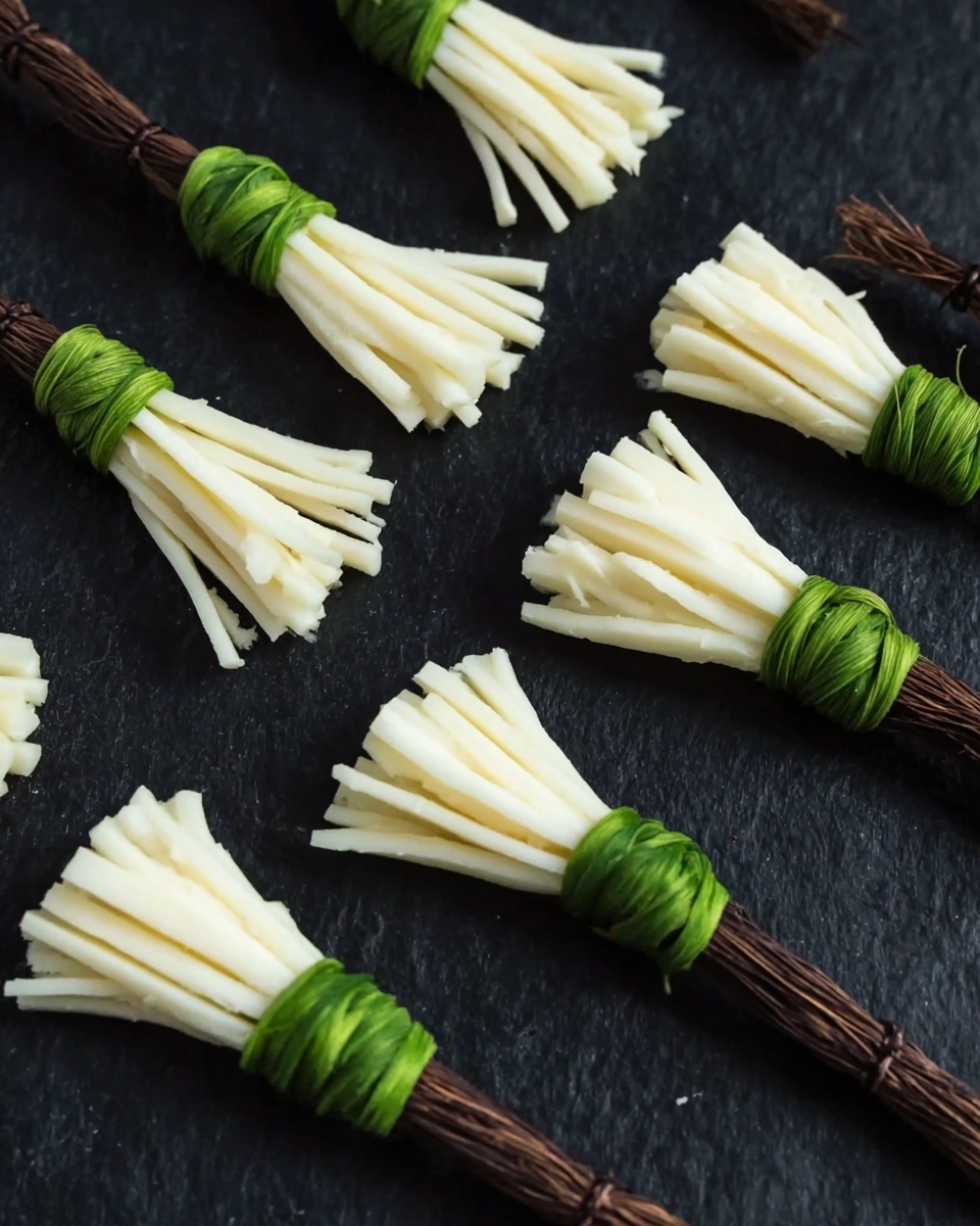 Cheesy Witches Pretzel Broomsticks Recipe - Recipe Image