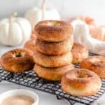 Chewy Cinnamon Sugar Pumpkin Bagels Recipe
