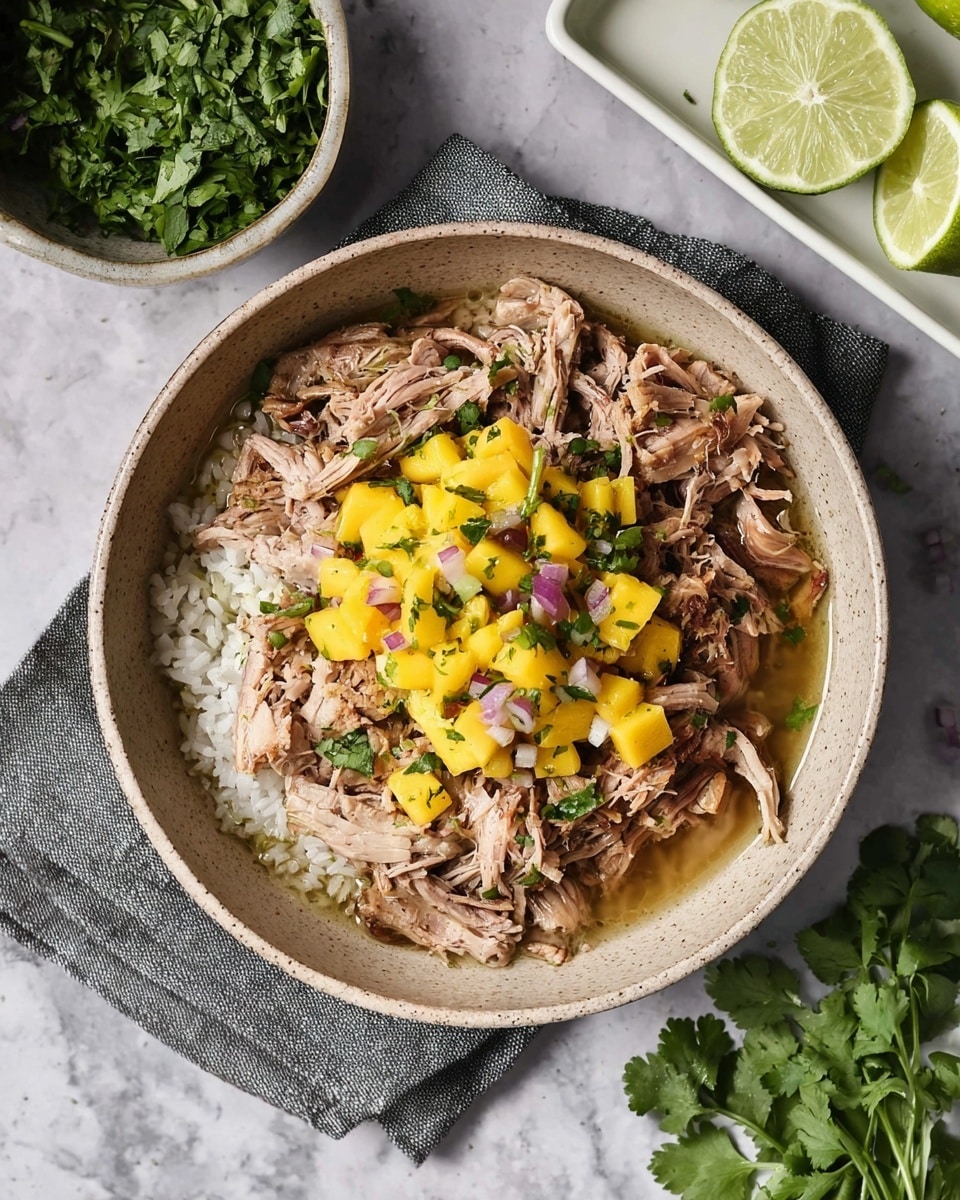 Slow Cooker Jerk Chicken with Mango Salsa Recipe