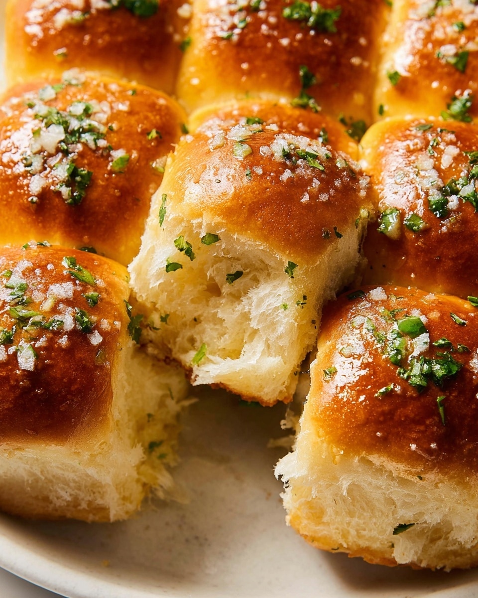 Garlic Bread Rolls Recipe - Recipe Image