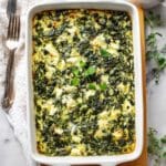 Spinach Casserole with Feta and Parmesan Recipe 7 Spinach Casserole with Feta and Parmesan Recipe