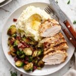 Herbed Garlic Butter Roast Turkey Breast Recipe