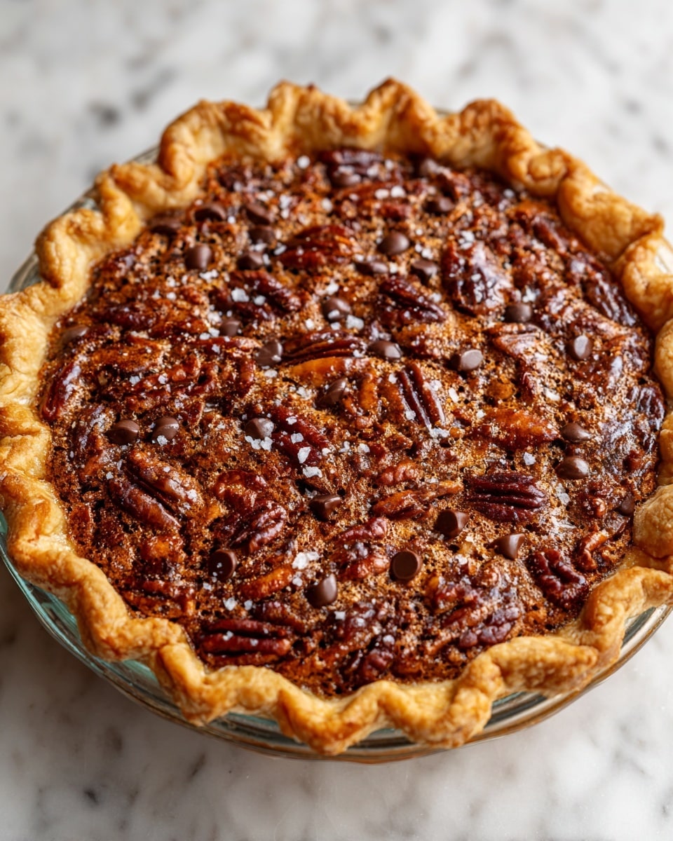 Dark Chocolate Pecan Pie Recipe