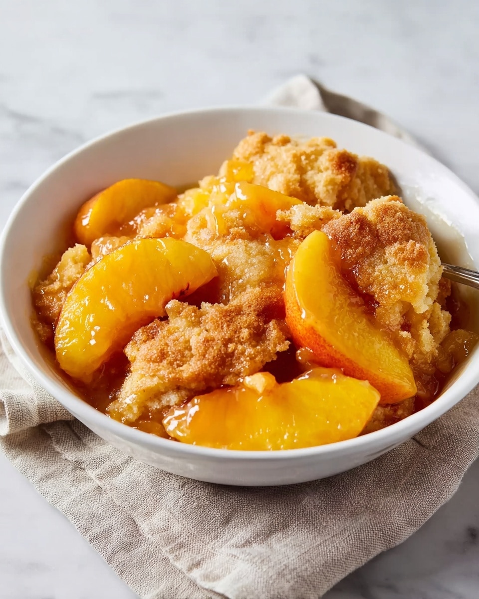 Fresh Southern Peach Cobbler Recipe