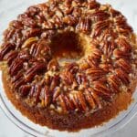 Upside Down Pecan Cake Recipe