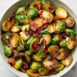 Crispy Bacon Brussels Sprouts Recipe